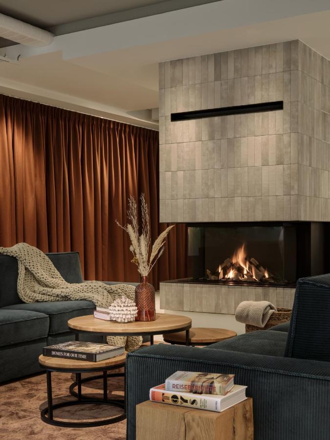 The Breeze Aparthotel Heringsdorf  Exterior photo A fireplace